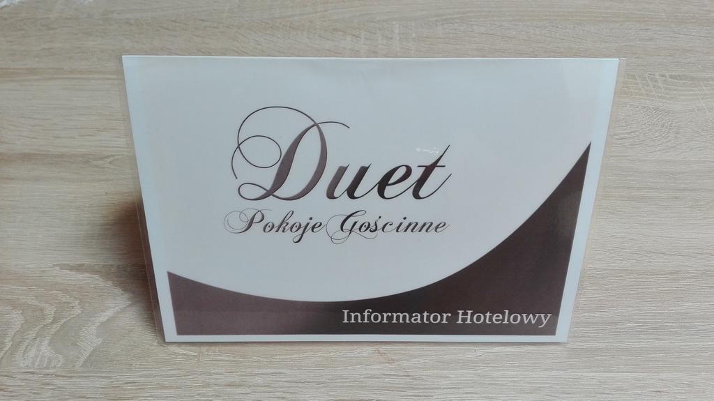Hotel Duet Człuchów Exterior foto
